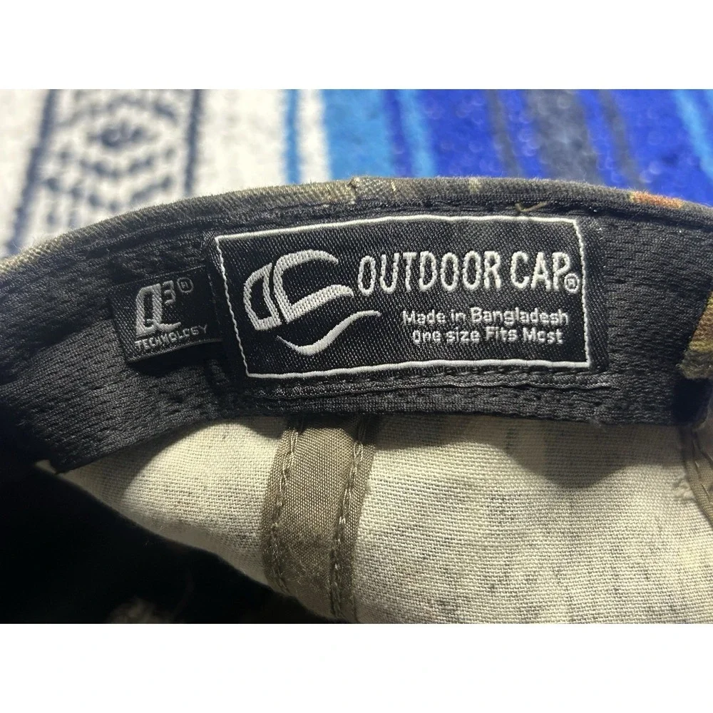 Outdoor Cap Oilfield Camo Born on a Rig Adjustable Hat Oilfield Worker